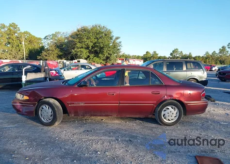 1998 Buick Century Custom from USA, damaged, VIN 2G4WS52M3W1427599